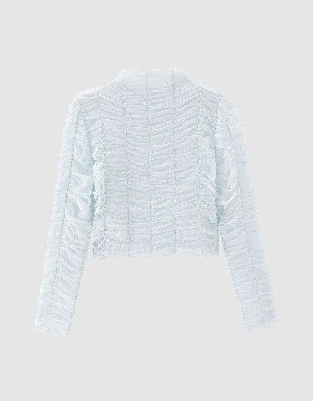 Ruched Tulle Top sold by Urban Revivo product image thumbnail 4