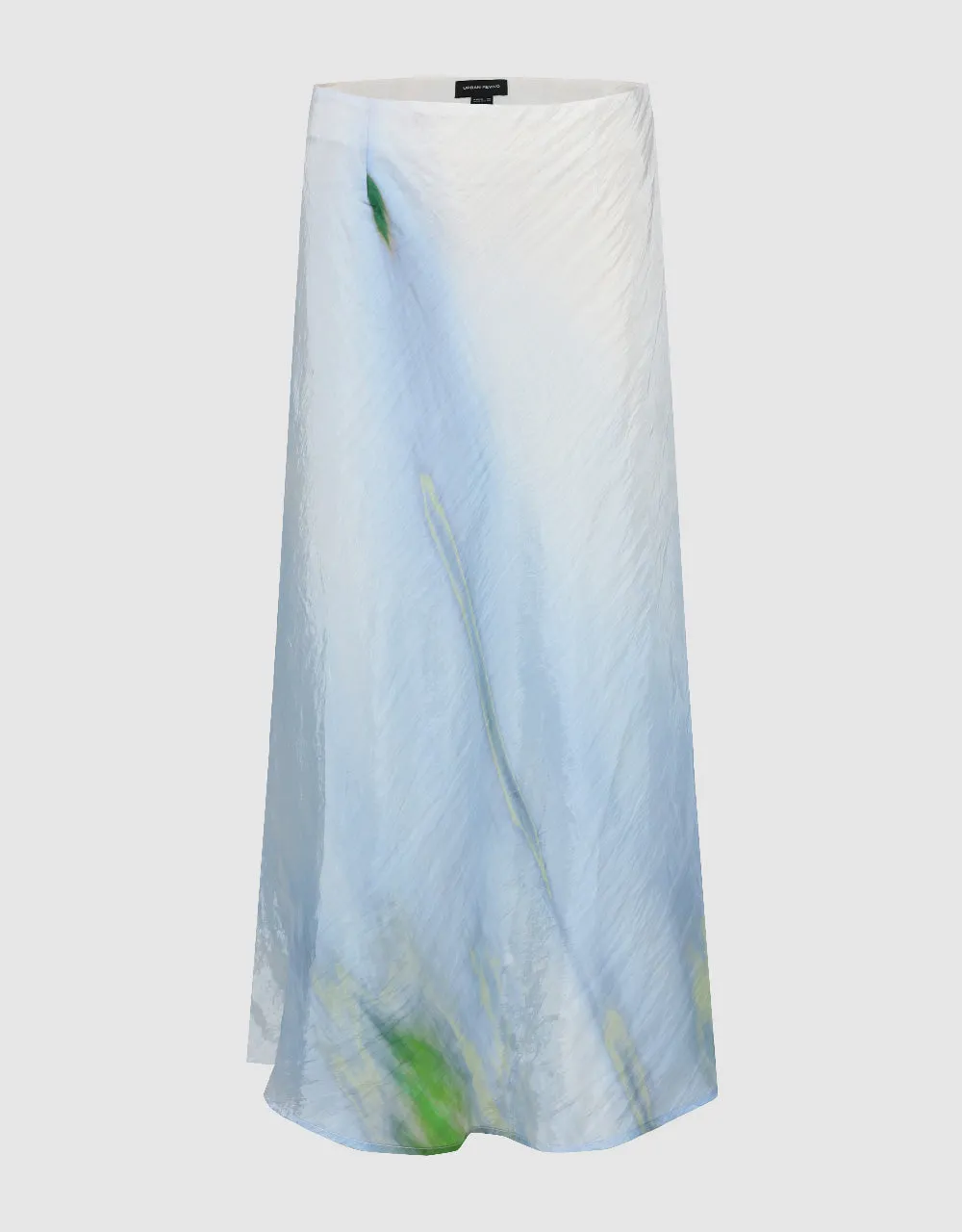 Printed Midi A-Line Skirt sold by Urban Revivo