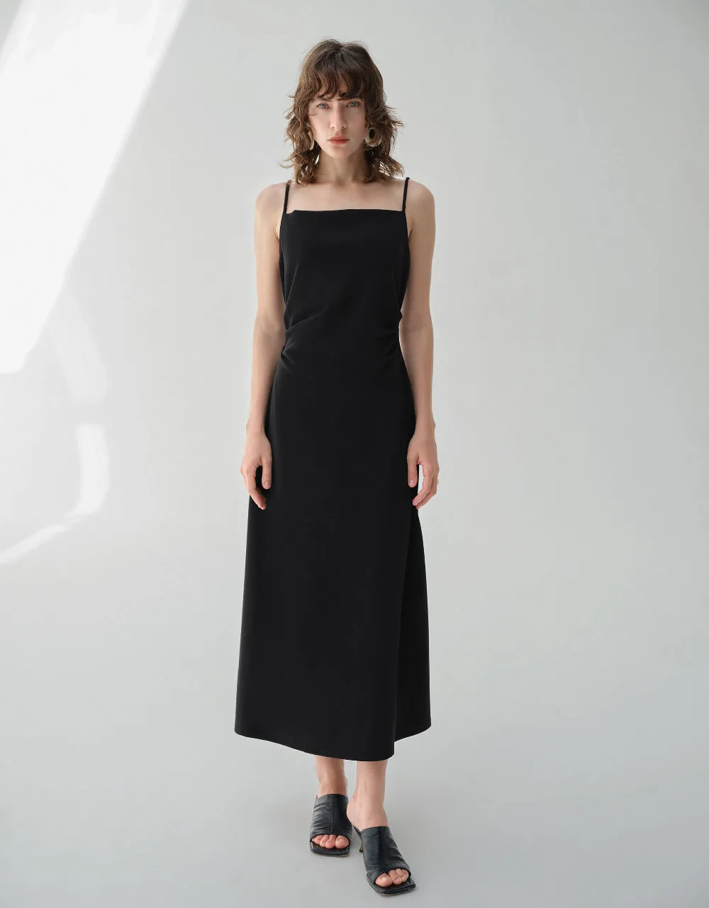 Ruched A-Line Dress sold by Urban Revivo