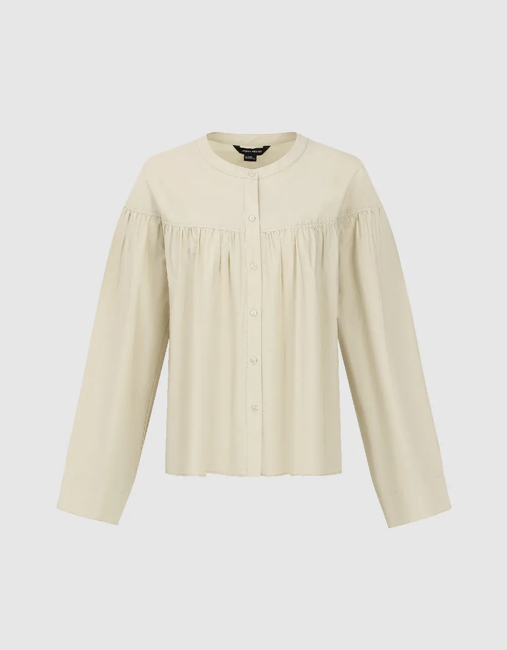 Crew Neck Loose Shirt sold by Urban Revivo product image thumbnail 2