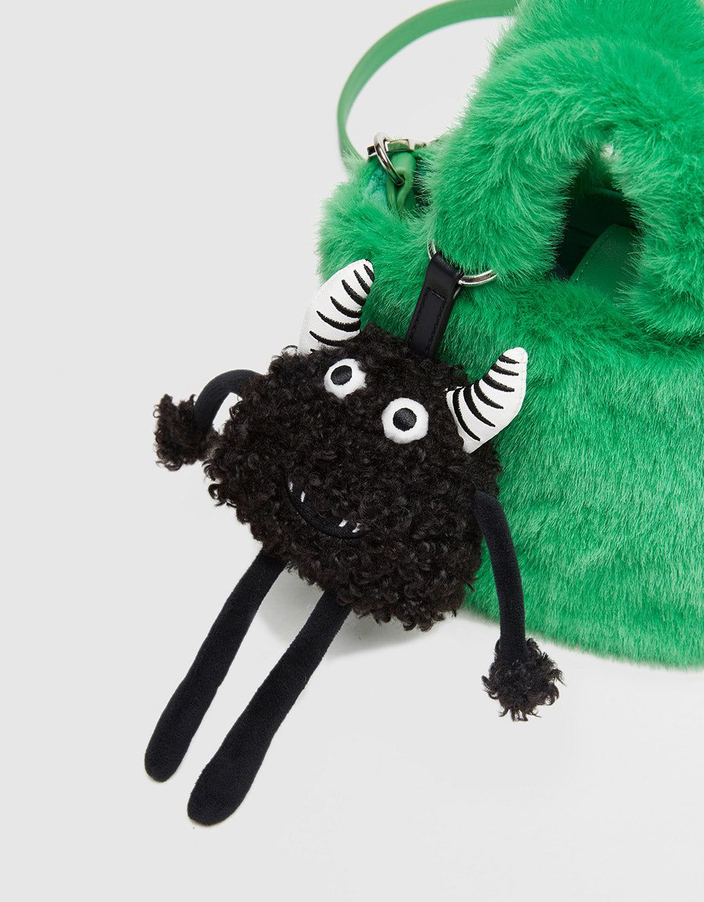 Fluffy Mini Bag With Monster Charm sold by Urban Revivo product image thumbnail 4