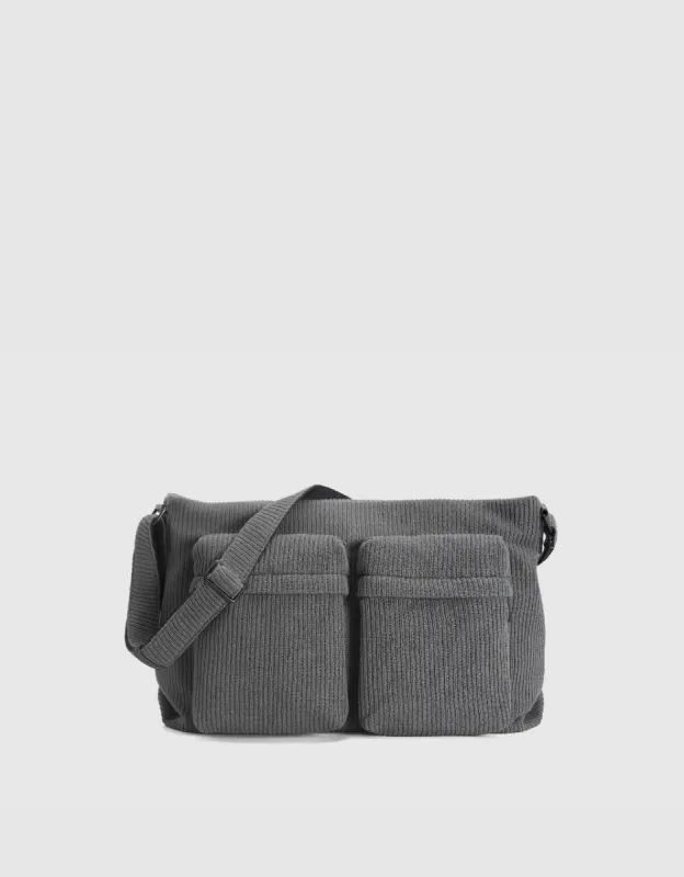 Textured Crossbody Bag sold by Urban Revivo