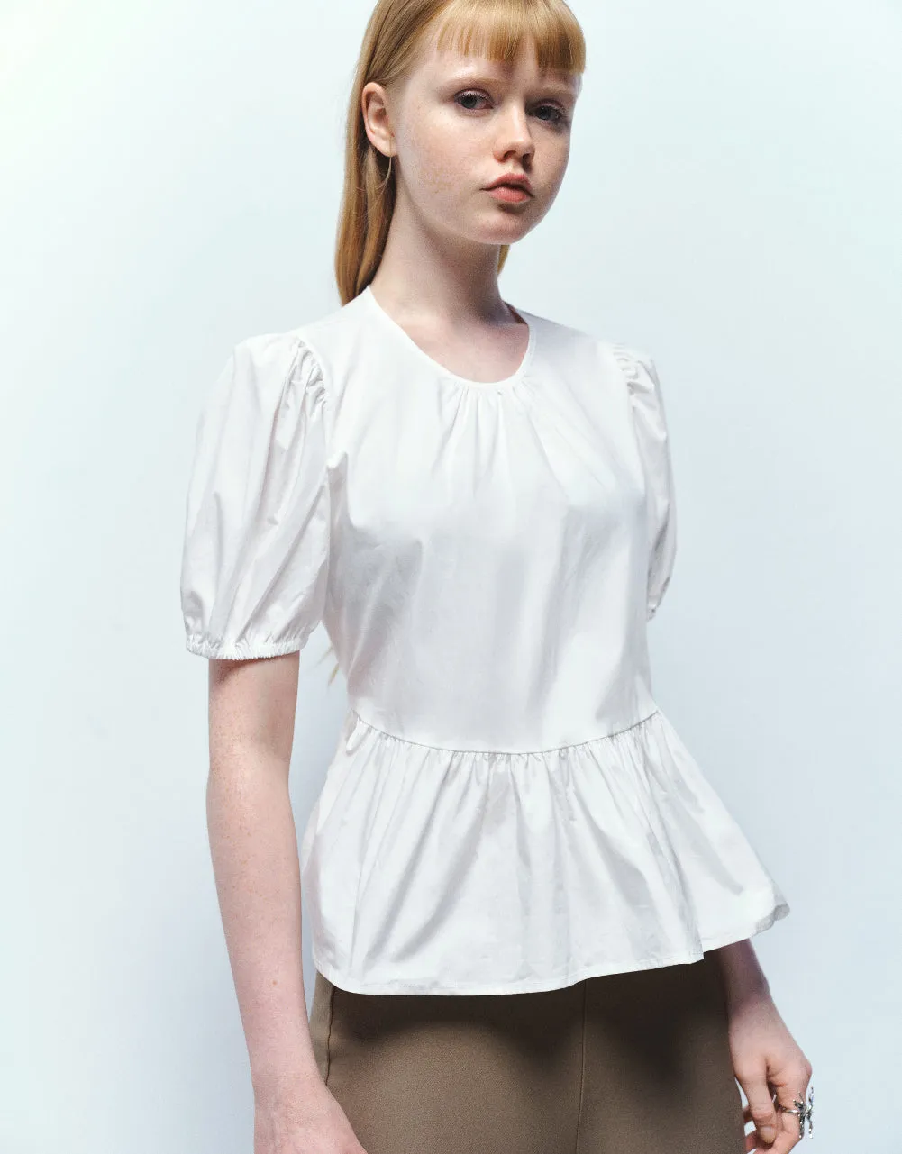 Crew Neck Overhead Shirt sold by Urban Revivo product image thumbnail 3