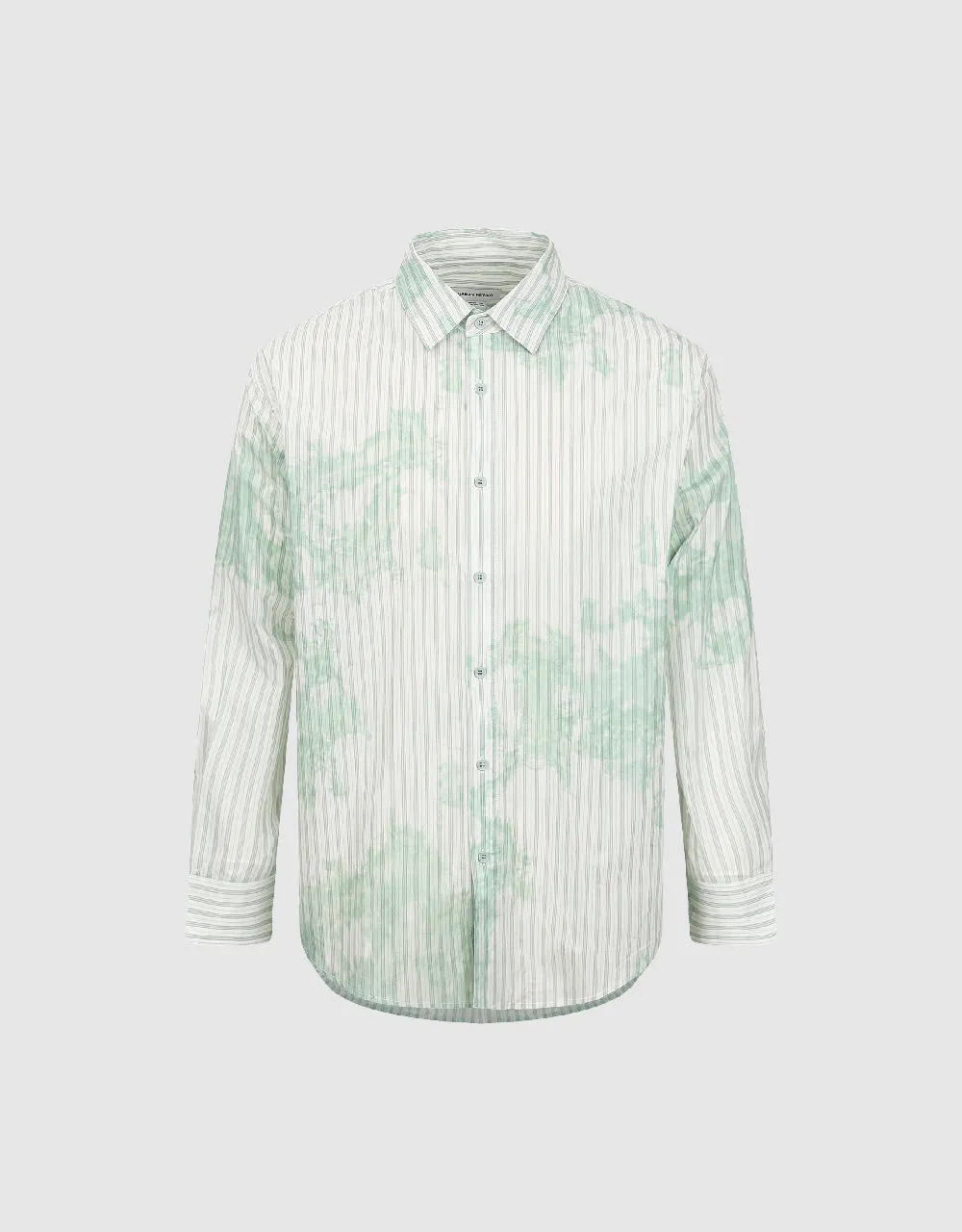 Striped Button Up Loose Shirt sold by Urban Revivo product image thumbnail 5