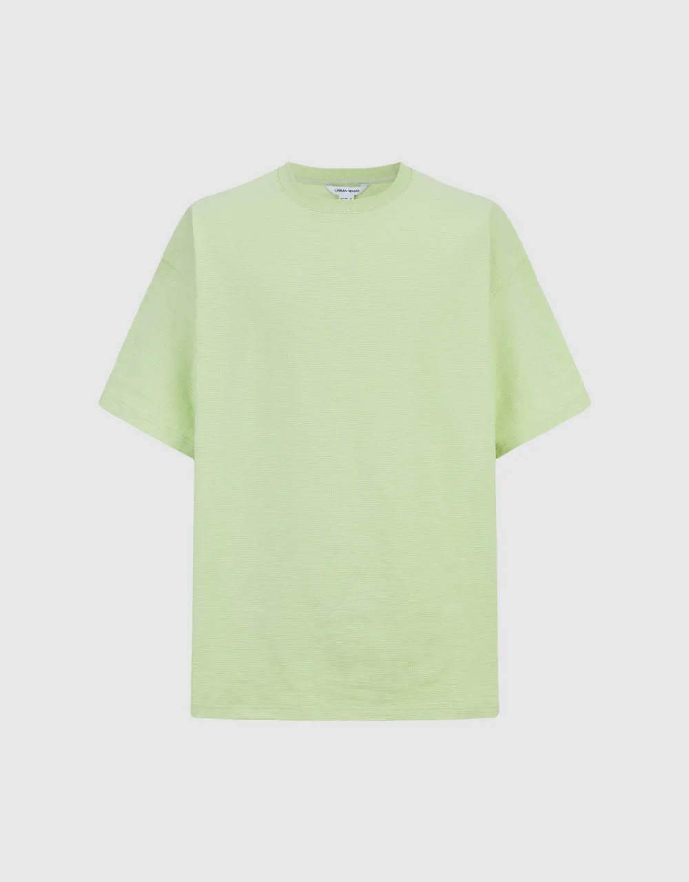 Crew Neck Loose T-Shirt sold by Urban Revivo product image thumbnail 2