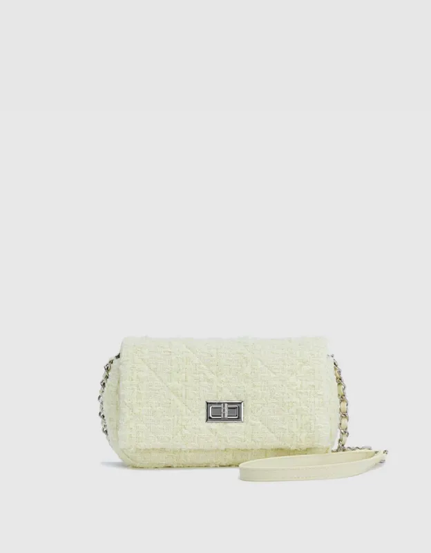 Tweed Crossbody Bag sold by Urban Revivo