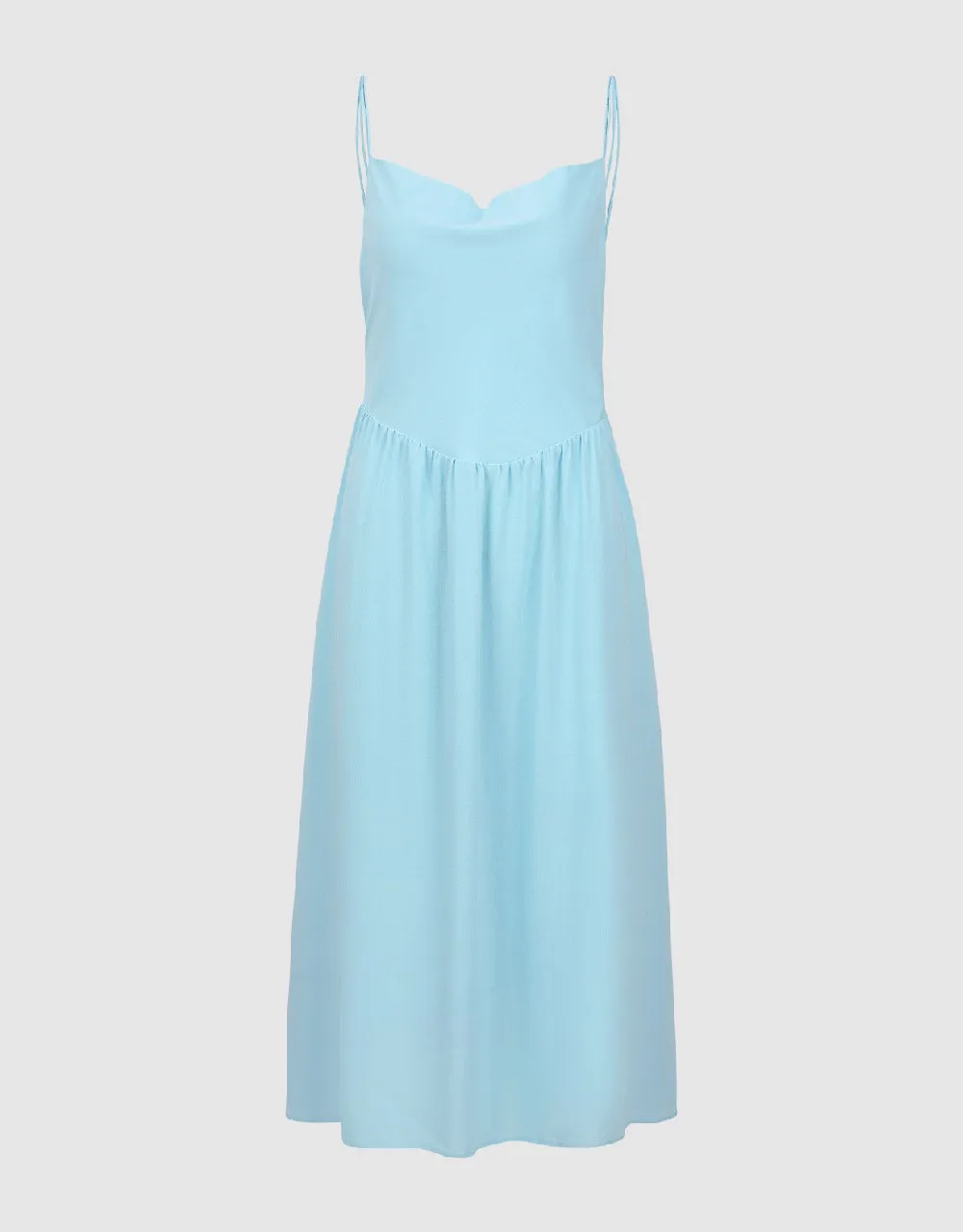 Cowl Neck A-Line Cami Dress sold by Urban Revivo product image thumbnail 2