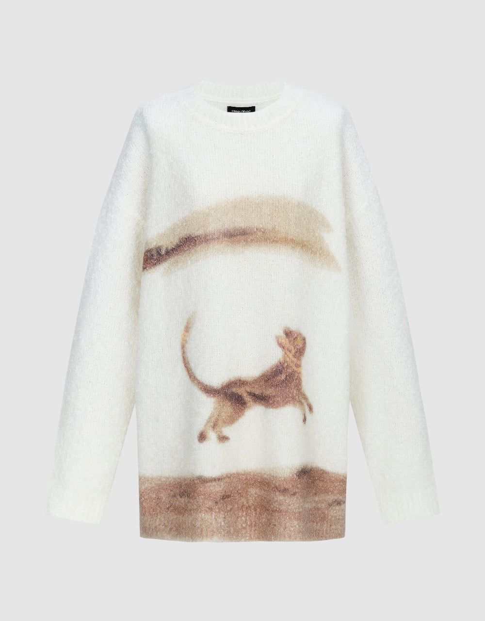 Drop Shoulder Sleeve Sweater sold by Urban Revivo product image thumbnail 2