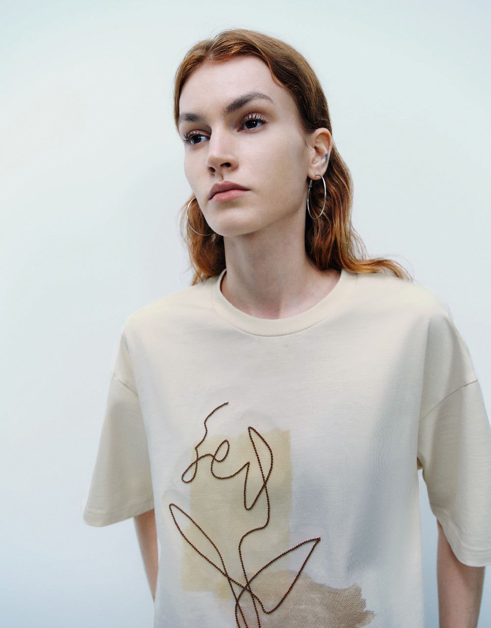 Printed Crew Neck T-Shirt sold by Urban Revivo product image thumbnail 5