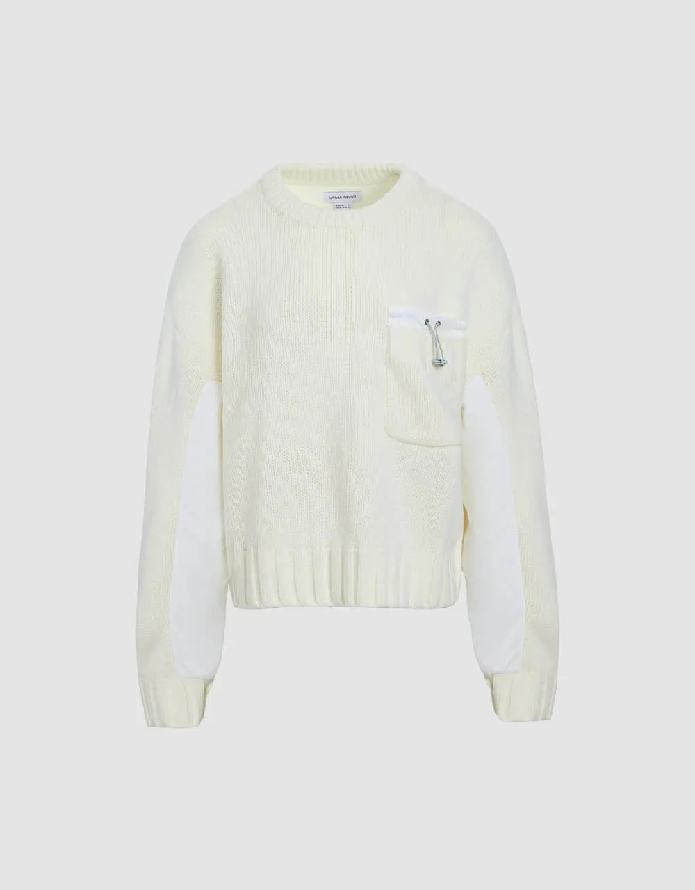 Crew Neck Knitted T-Shirt sold by Urban Revivo product image thumbnail 2