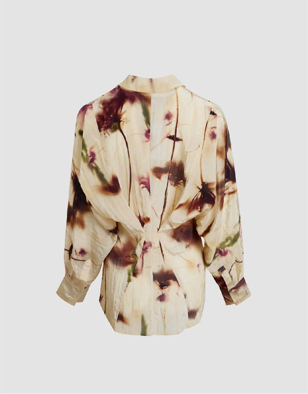 Printed Dolman Sleeve Skater Shirt sold by Urban Revivo product image thumbnail 5