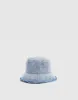 Raw Hem Denim Bucket Hat sold by Urban Revivo
