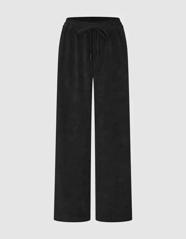 Knitted Straight Pants sold by Urban Revivo