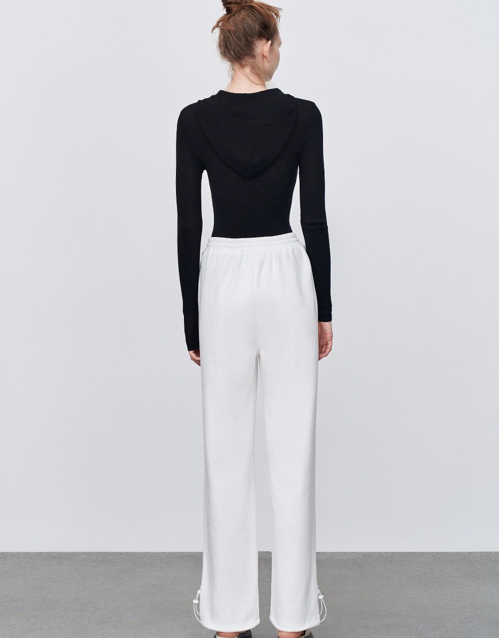 Hooded Knitted T-Shirt sold by Urban Revivo product image thumbnail 4