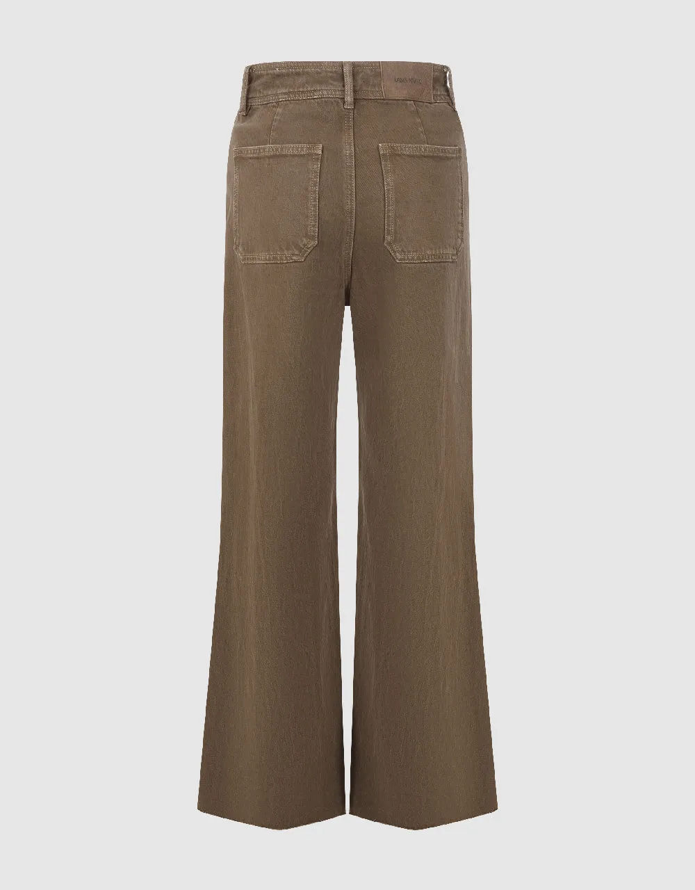 Front Pocket Wide-Leg Jeans sold by Urban Revivo product image thumbnail 3