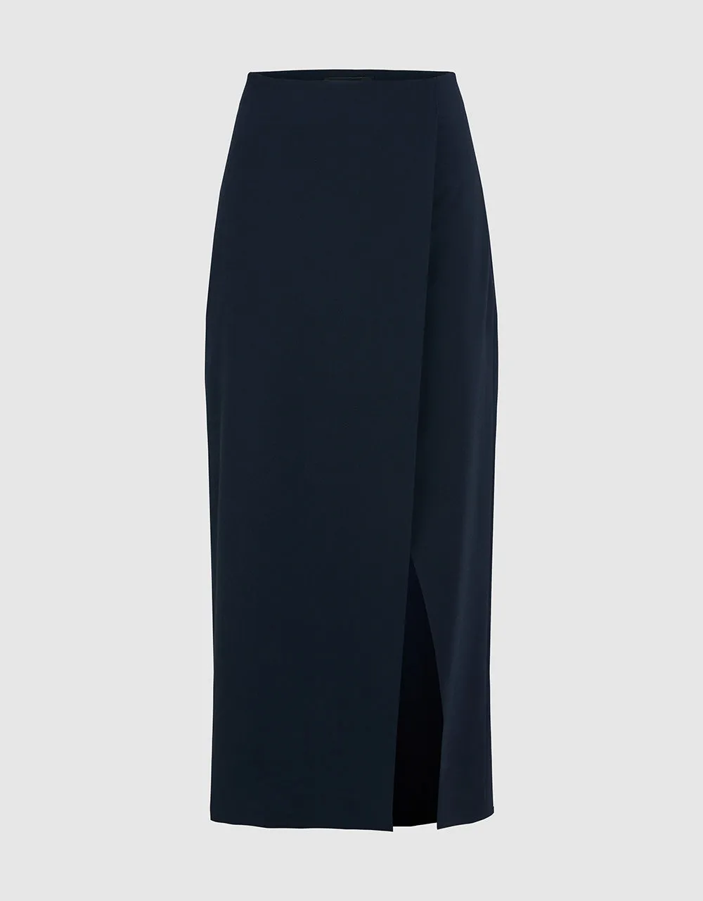 Split Hem Straight Midi Skirt sold by Urban Revivo