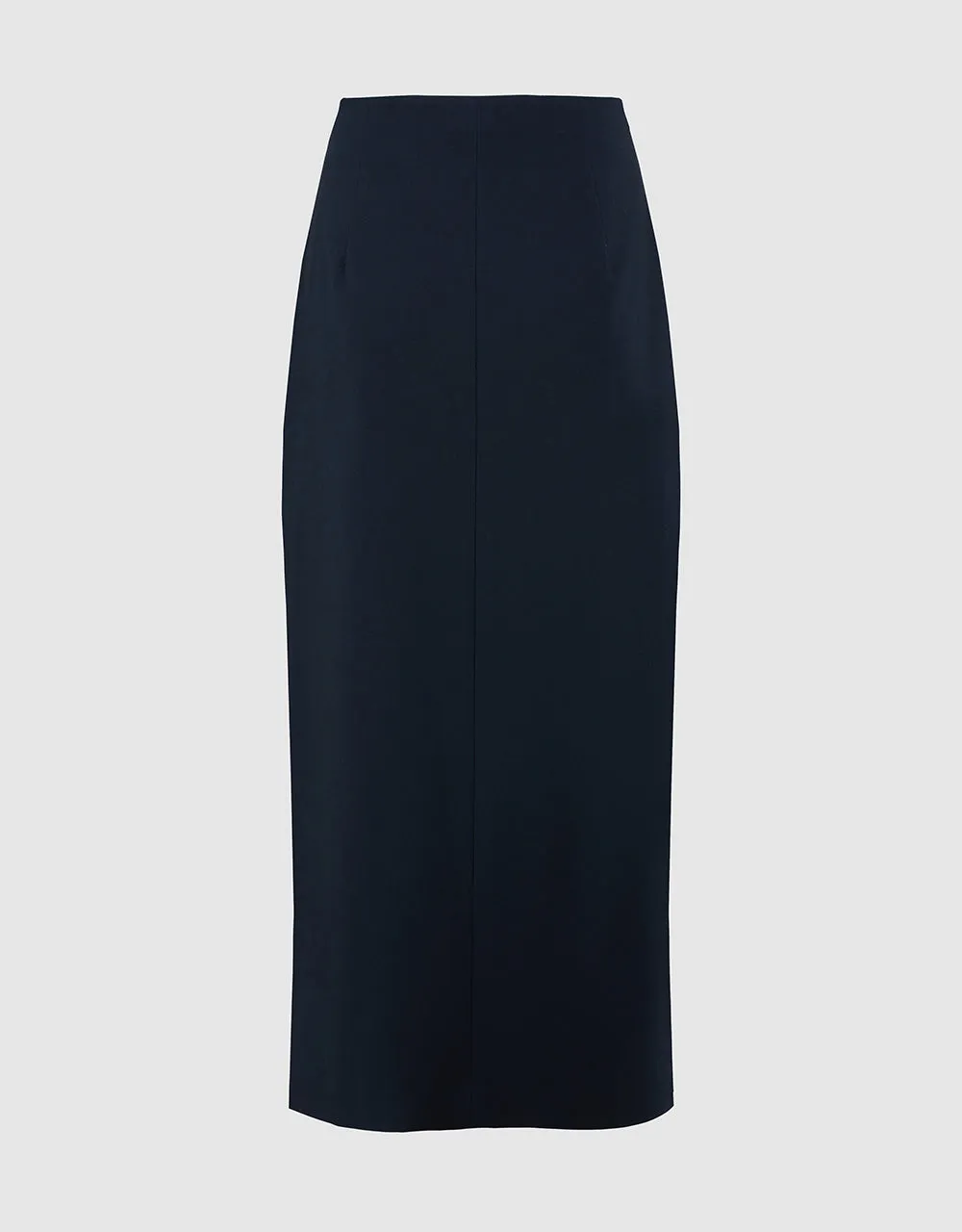 Split Hem Straight Midi Skirt sold by Urban Revivo product image thumbnail 3
