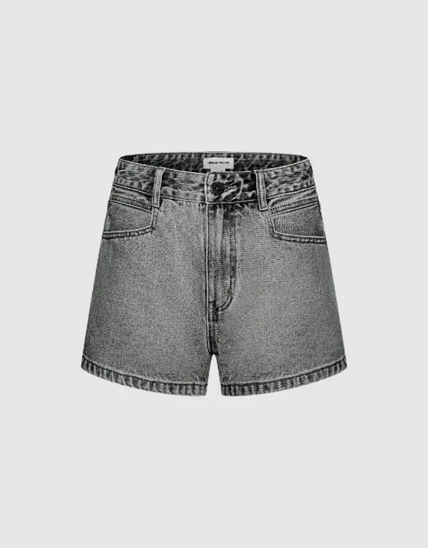 Loose Denim Shorts sold by Urban Revivo