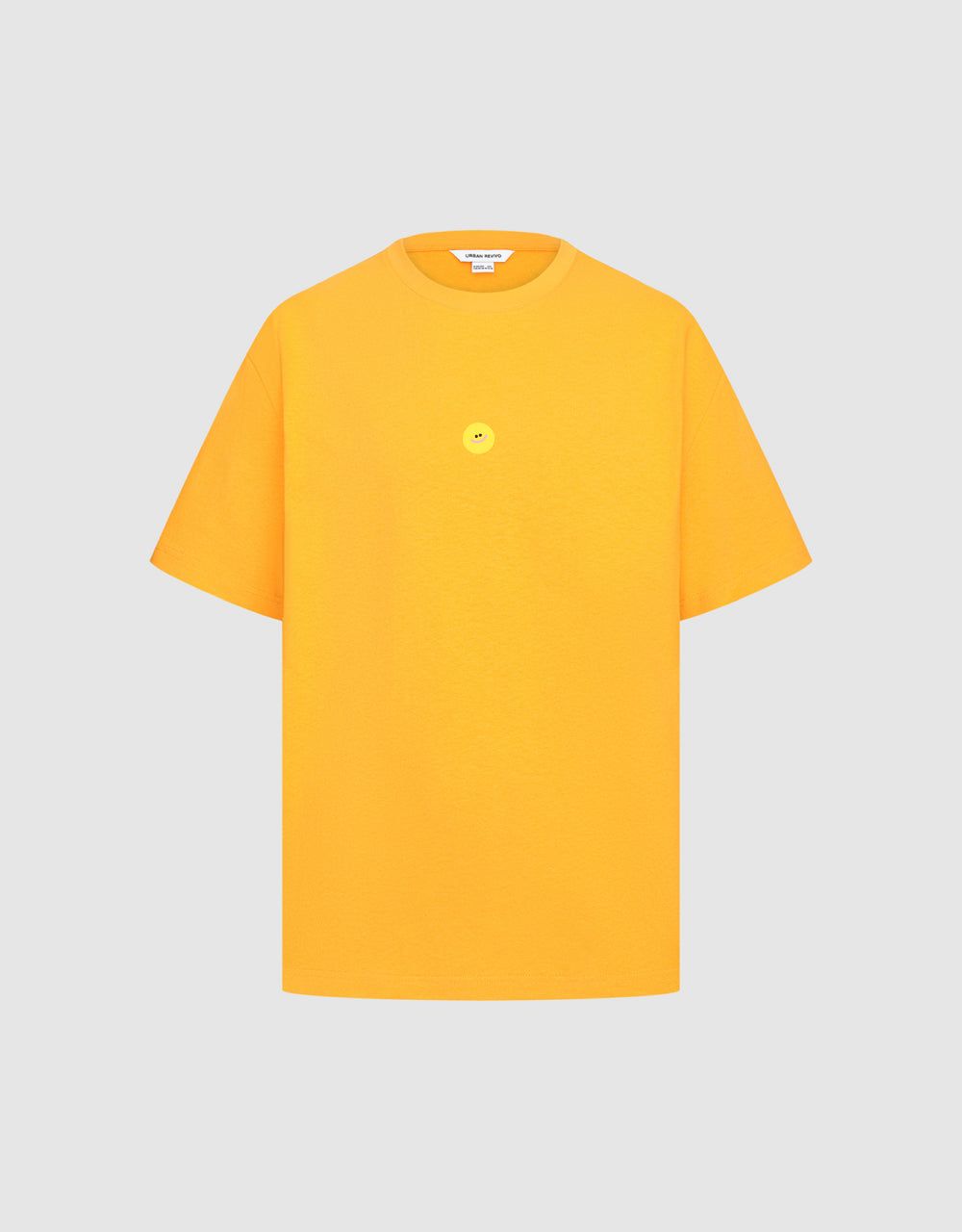 Smiley Detail Crew Neck T-Shirt sold by Urban Revivo product image thumbnail 5