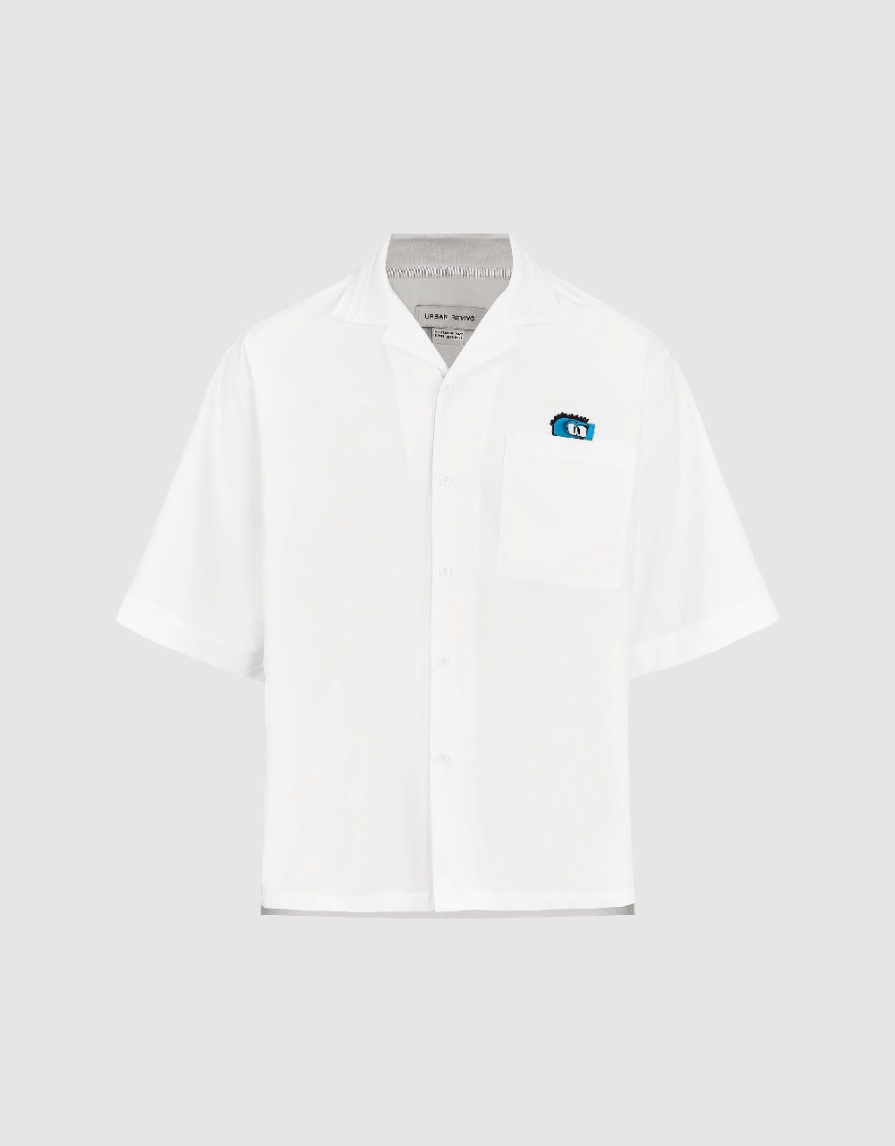 Button Up Loose Shirt sold by Urban Revivo product image thumbnail 2