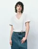 V-Neck Loose T-Shirt sold by Urban Revivo