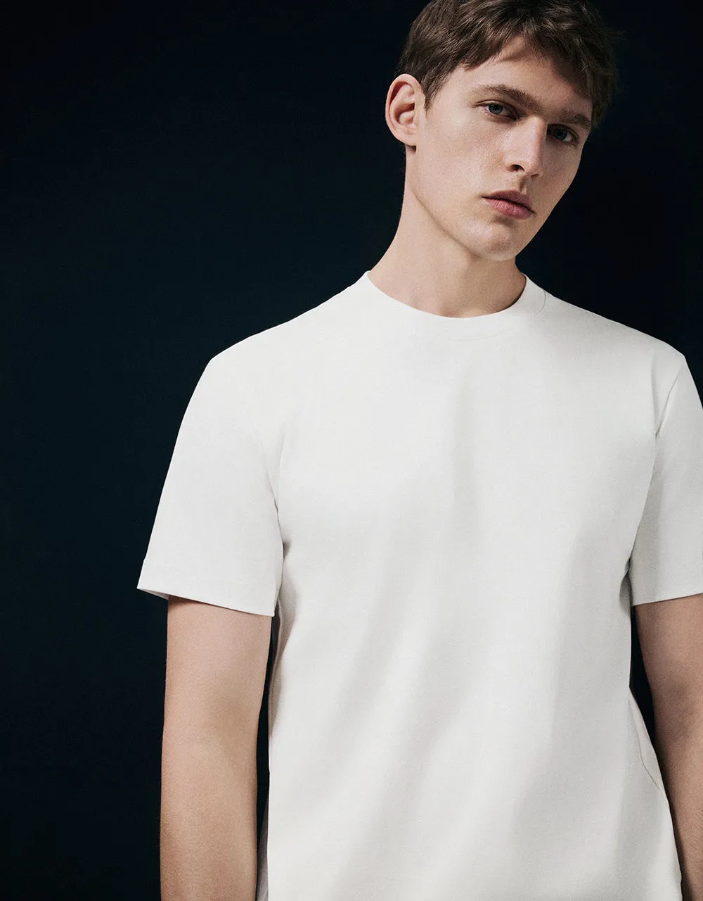 Crew Neck Loose T-Shirt sold by Urban Revivo product image thumbnail 4