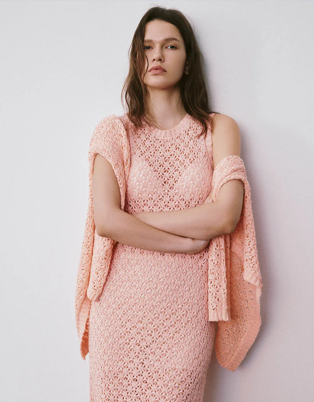 V-Neck Knitted Cardigan sold by Urban Revivo product image thumbnail 3