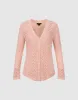 V-Neck Knitted Cardigan sold by Urban Revivo
