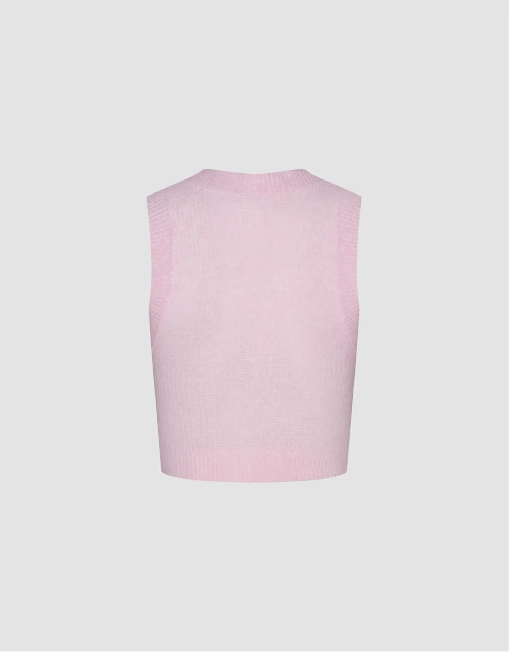 V-Neck Knitted Tank Top sold by Urban Revivo product image thumbnail 5