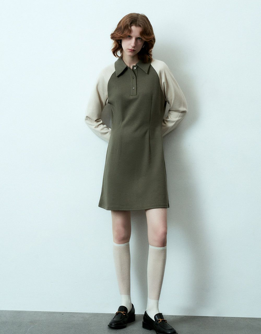 Two Toned Straight Polo Dress sold by Urban Revivo product image thumbnail 3