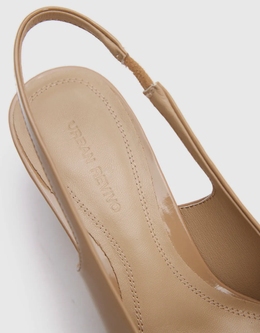 Vegan Leather Pointed Toe Slingbacks sold by Urban Revivo product image thumbnail 5