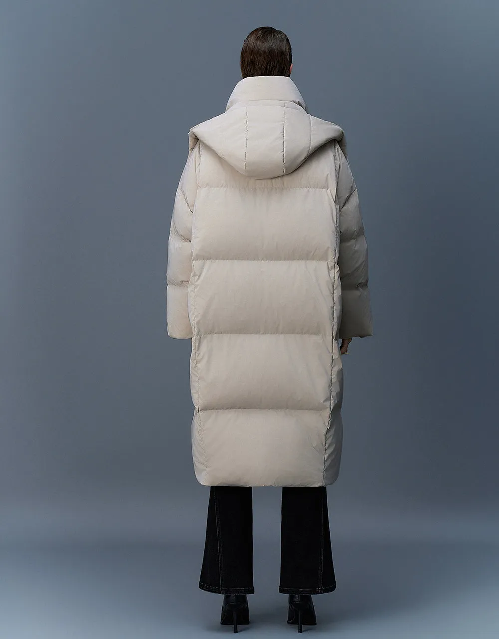 Stand Collar Puffer Jacket sold by Urban Revivo product image thumbnail 4