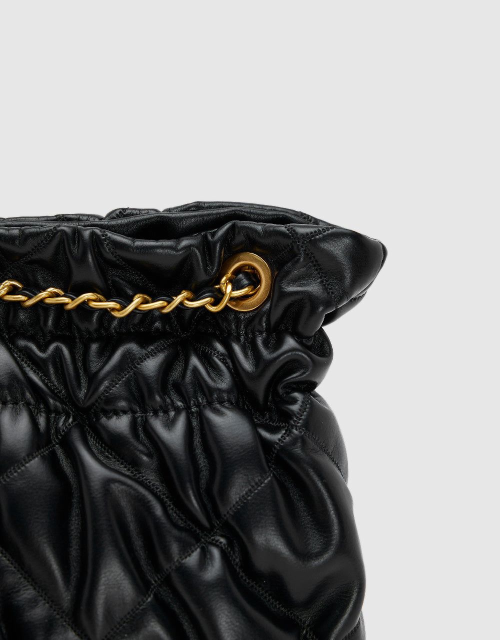 Ruched Veagn Leather Shoulder Bag sold by Urban Revivo product image thumbnail 5