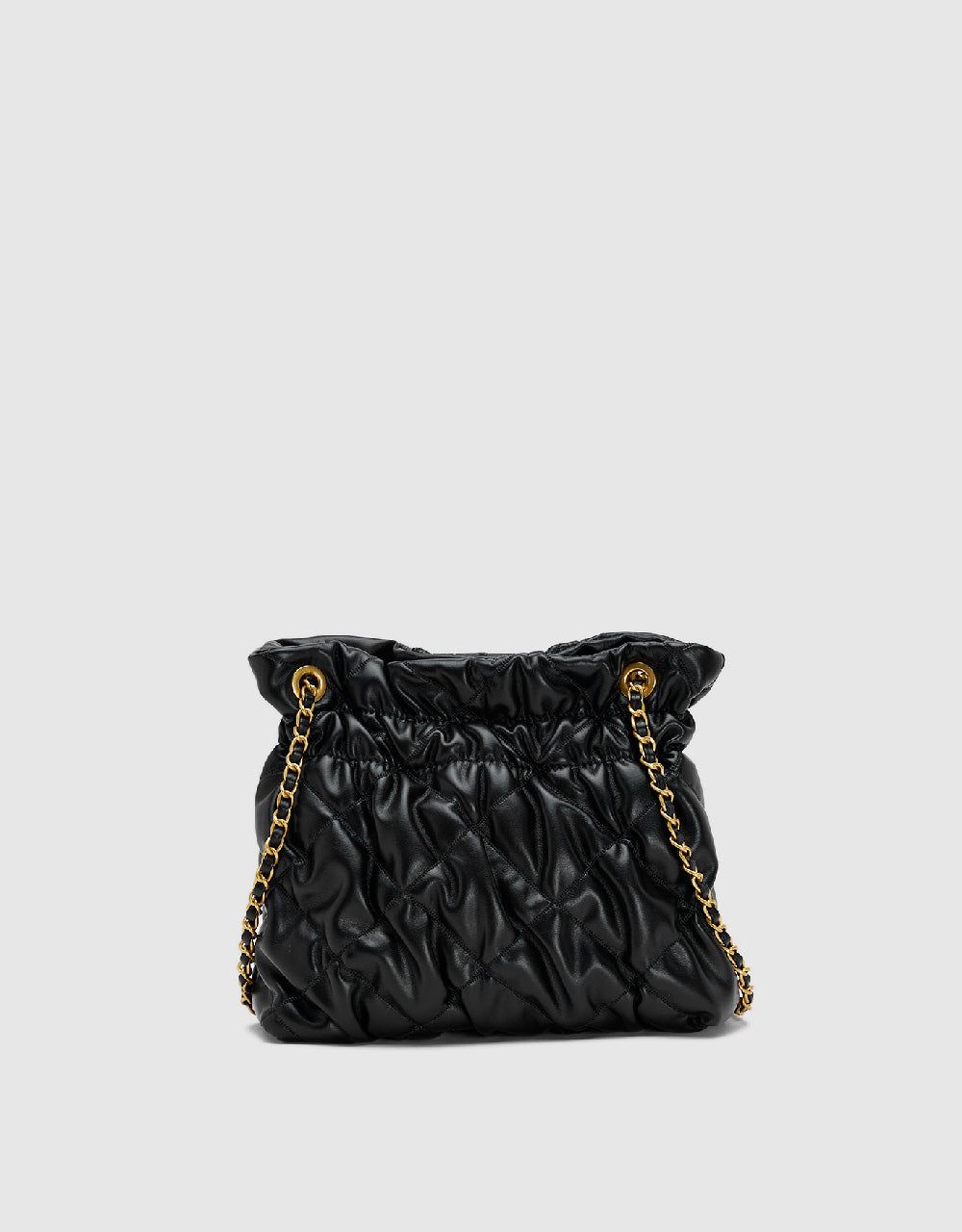 Ruched Veagn Leather Shoulder Bag sold by Urban Revivo product image thumbnail 4