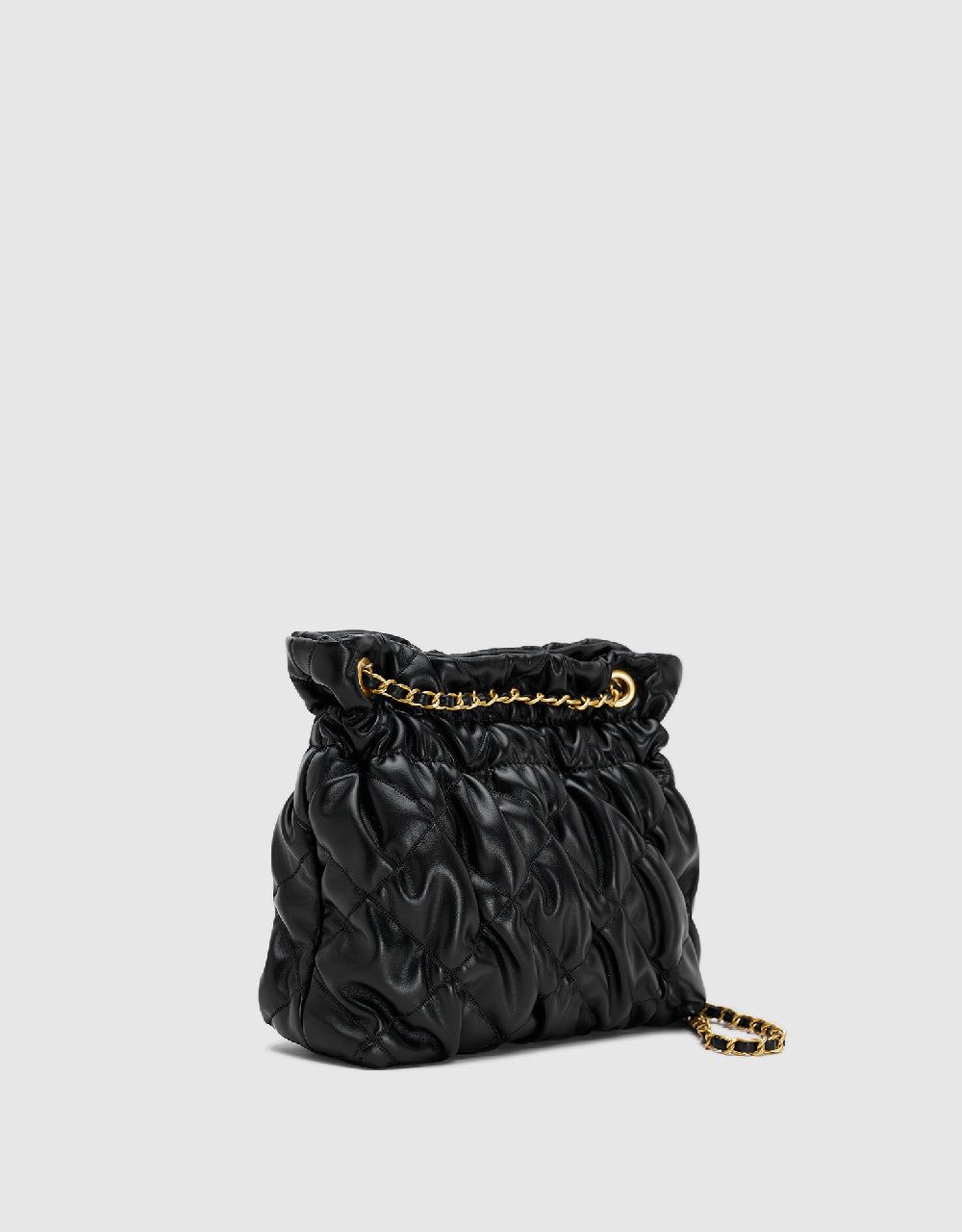 Ruched Veagn Leather Shoulder Bag sold by Urban Revivo product image thumbnail 2