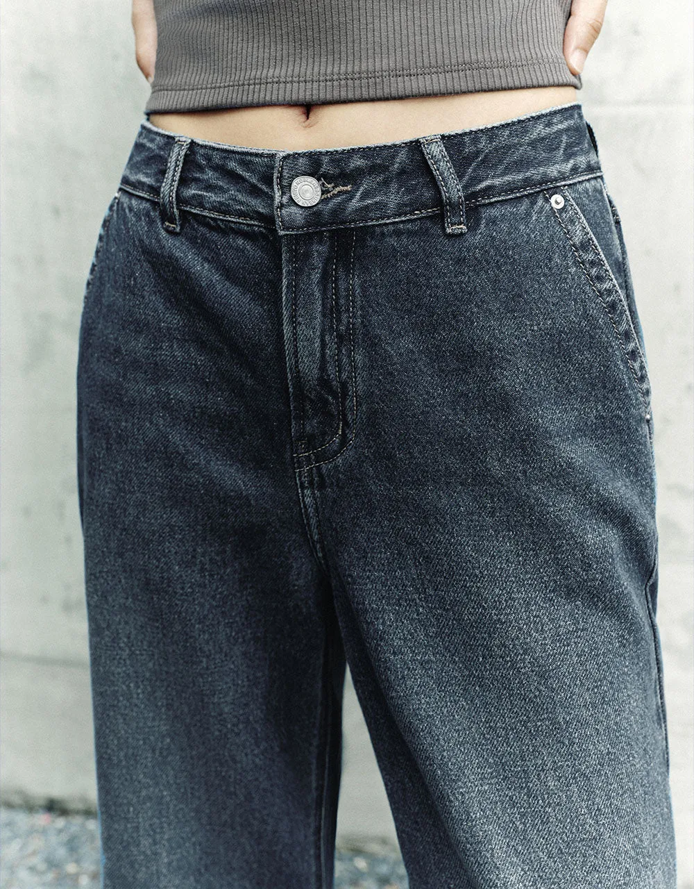 Wide-Leg Jeans sold by Urban Revivo product image thumbnail 5