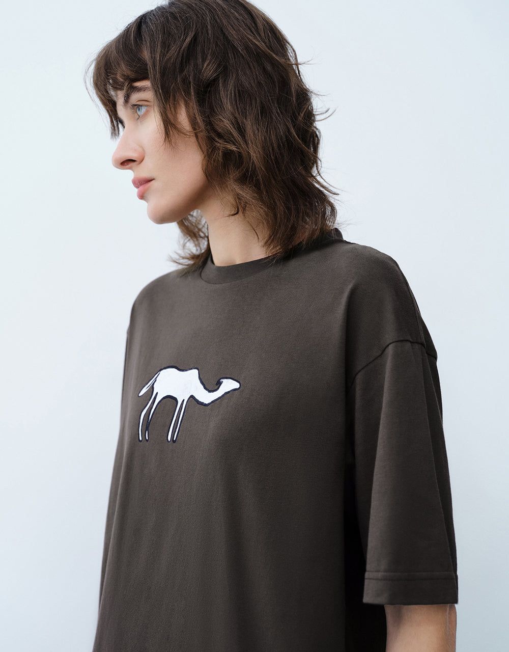 Printed Crew Neck Knitted T-Shirt sold by Urban Revivo product image thumbnail 5