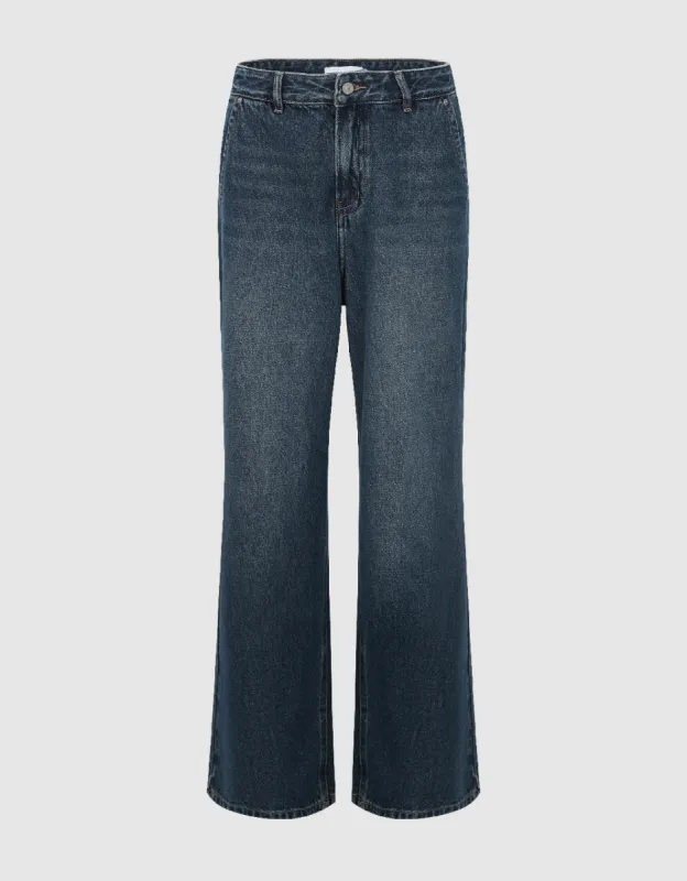Wide-Leg Jeans made by Urban Revivo