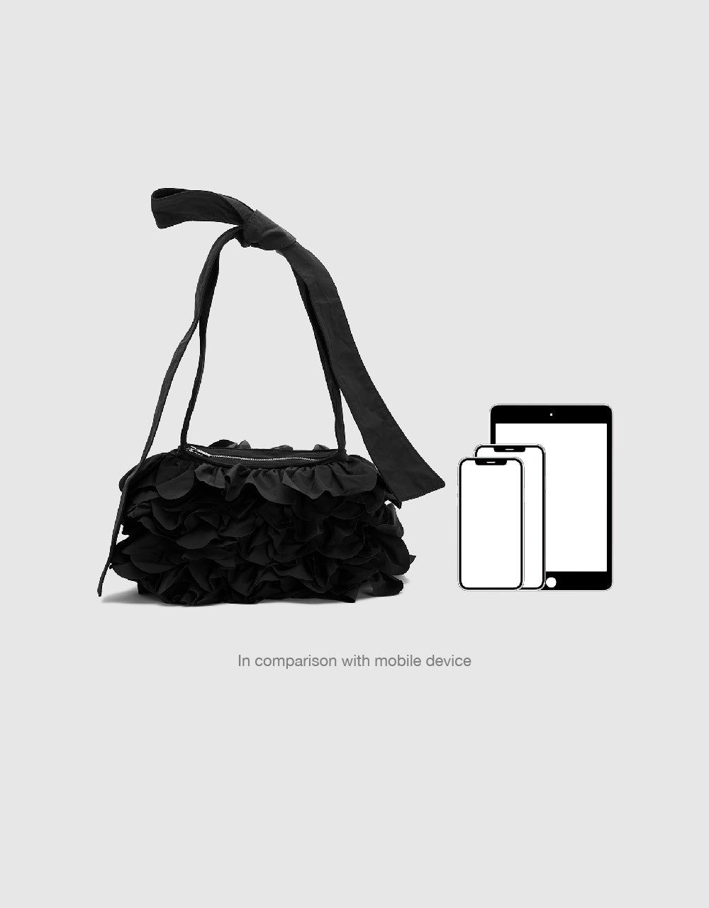 Ruffle Shoulder Bag sold by Urban Revivo product image thumbnail 3