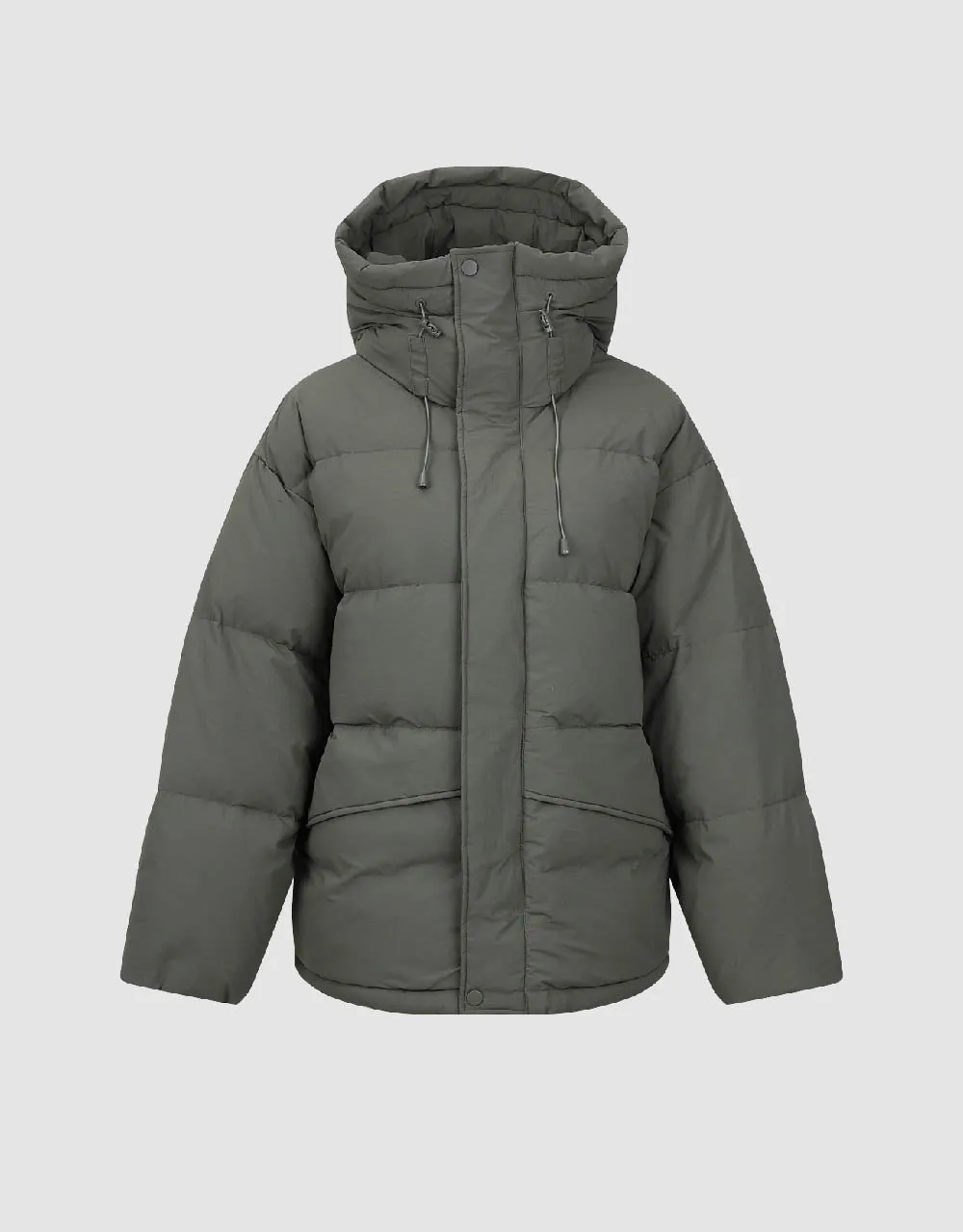 Hooded A-Line Puffer Jacket sold by Urban Revivo product image thumbnail 5
