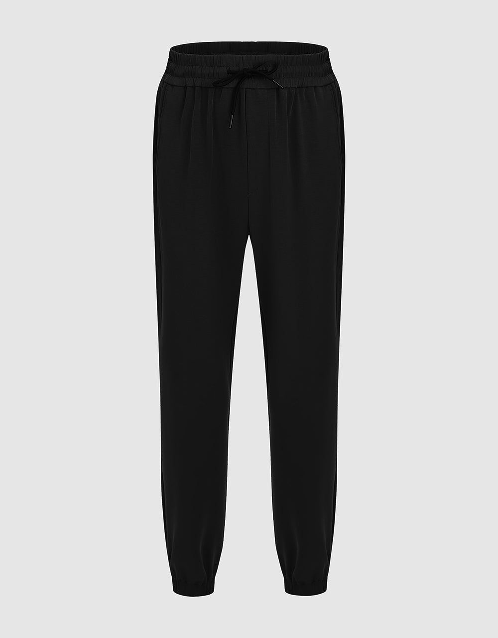 Drawstring Waist Jogger Pants sold by Urban Revivo