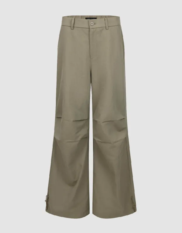 Loose Wide-Leg Pants sold by Urban Revivo