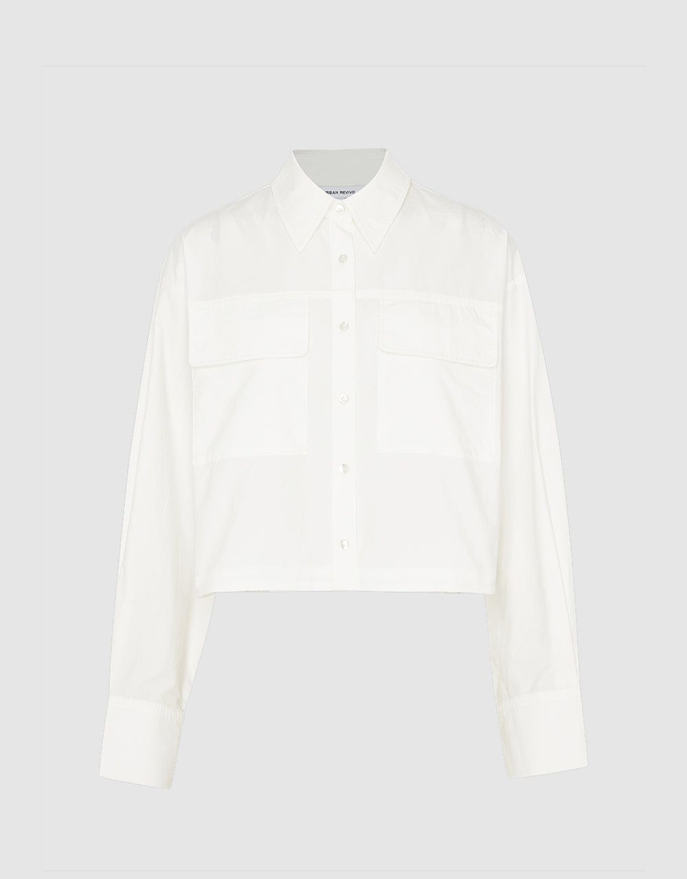 Button Up A-Line Shirt sold by Urban Revivo product image thumbnail 2