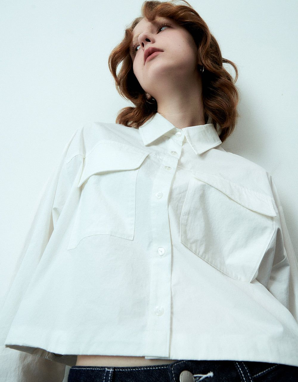 Button Up A-Line Shirt sold by Urban Revivo product image thumbnail 5