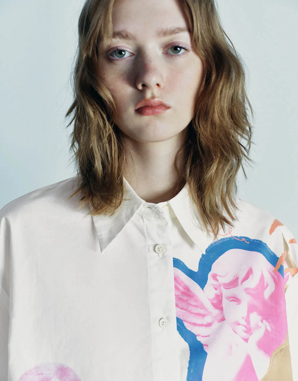 Printed Straight Shirt sold by Urban Revivo product image thumbnail 4