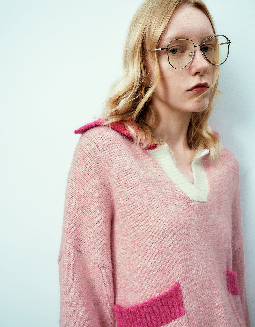 Collared Neck Knitted T-Shirt sold by Urban Revivo product image thumbnail 5