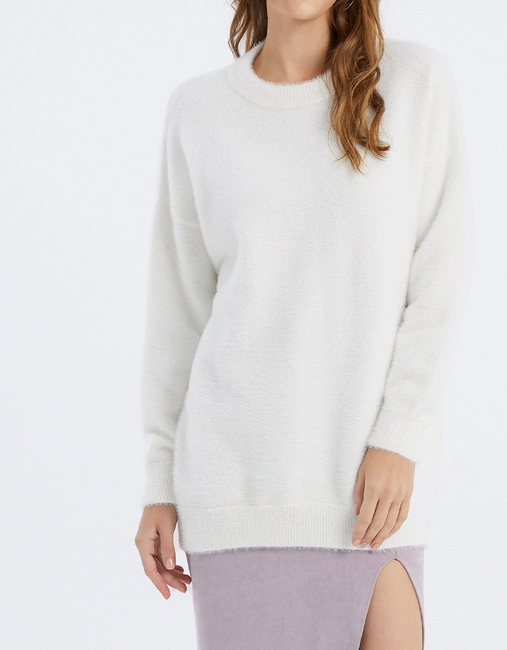 Fluffy Oversized Holiday Sweater sold by Urban Revivo product image thumbnail 4