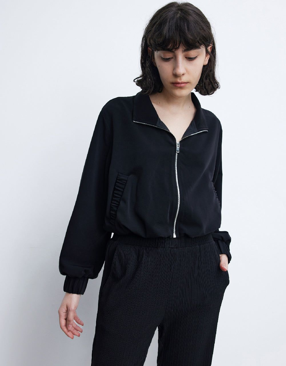 Zipper Front Jacket sold by Urban Revivo product image thumbnail 3