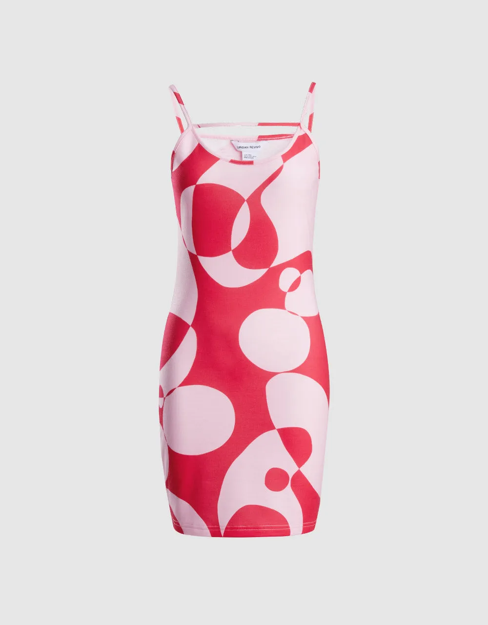 Abstract Print Bodycon Cami Dress sold by Urban Revivo