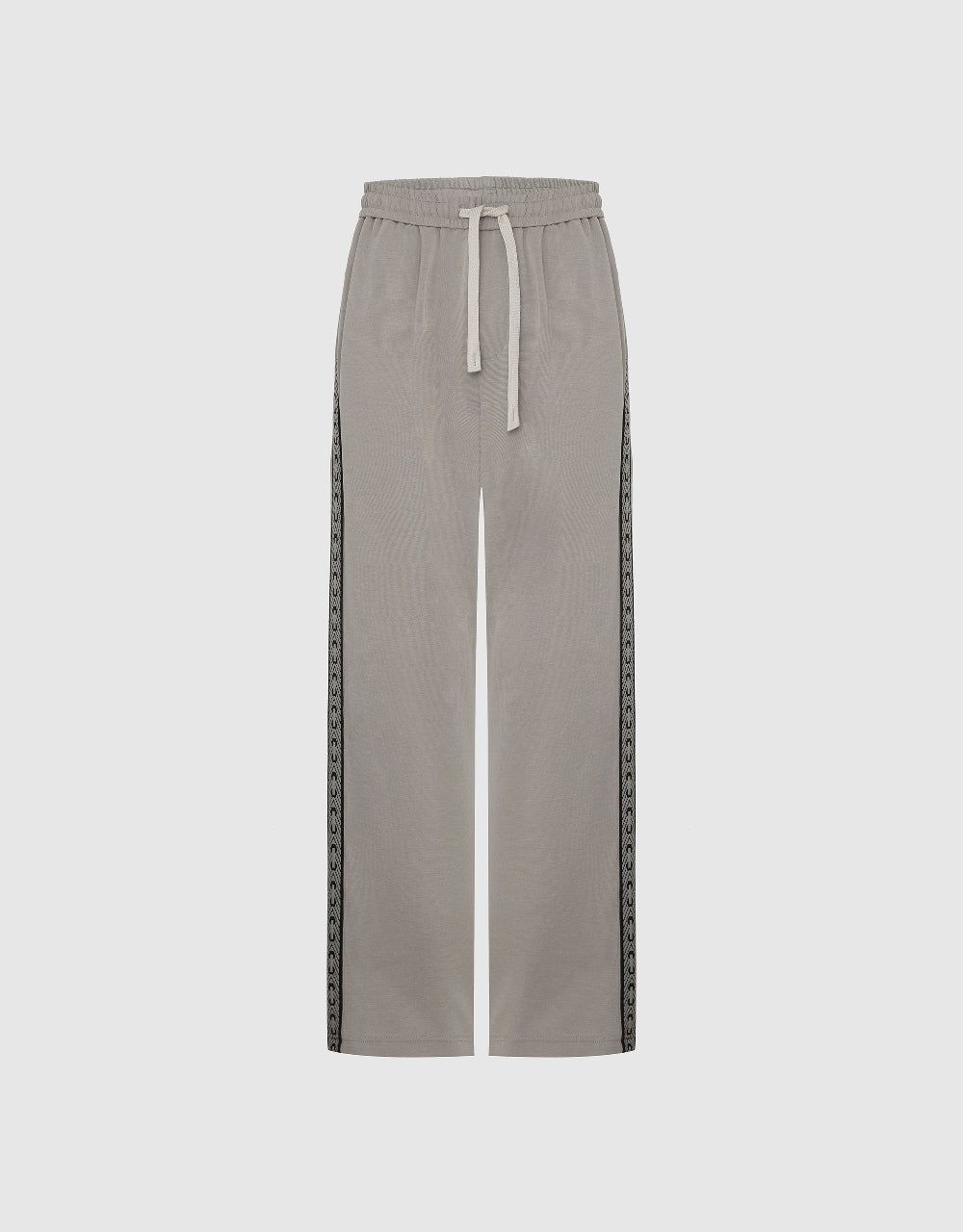 Drawstring Waist Knitted Straight Pants sold by Urban Revivo